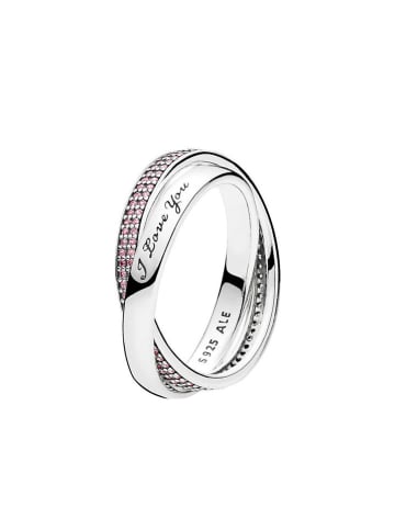 Pandora Zilveren ring met zirkonia's