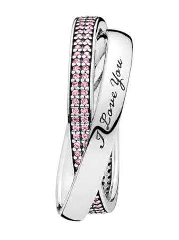 Pandora Silber-Ring mit Zirkonias