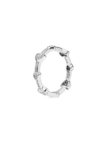 Pandora Zilveren ring met zirkonia's