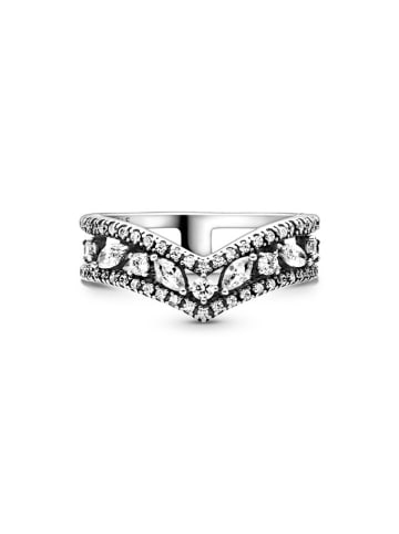 Pandora Zilveren ring met zirkonia's
