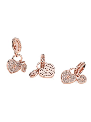 Pandora Rosévergulde hanger met zirkonia's