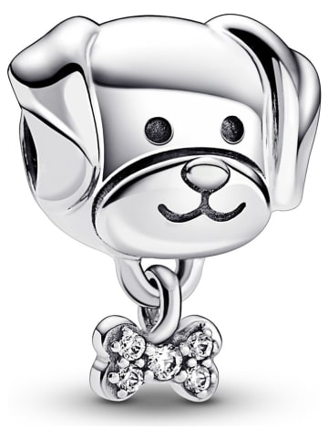 Pandora Zilveren bead met zirkonia's
