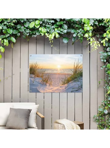 Orangewallz Outdoor-Kunstdruck "Evening Dunes"