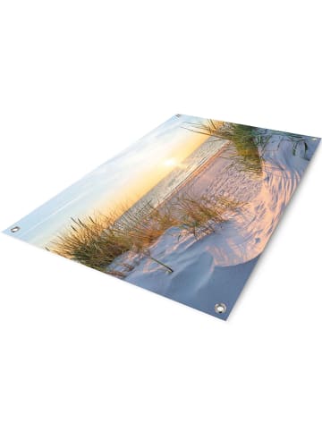 Orangewallz Outdoor-kunstdruk "Evening Dunes" - (B)70 x (H)50 cm