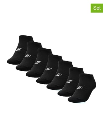 4F 7-delige set: sokken zwart