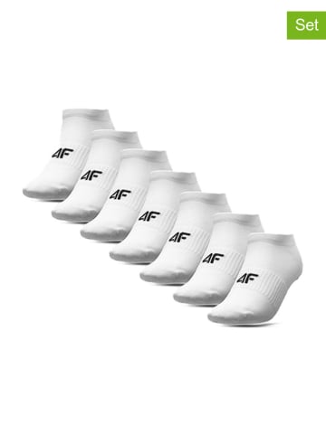 4F 7-delige set: sokken wit