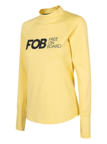 4F Functioneel shirt geel