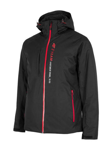 4F Ski-/snowboardjas zwart/rood