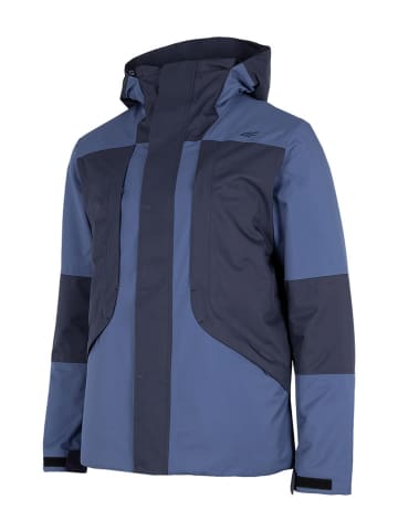 4F Ski-/ Snowboardjacke in Dunkelblau/ Blau