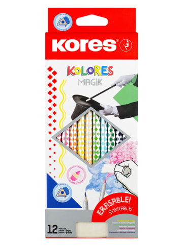 Kores Kredki (12 szt.) "Kolores Magik"