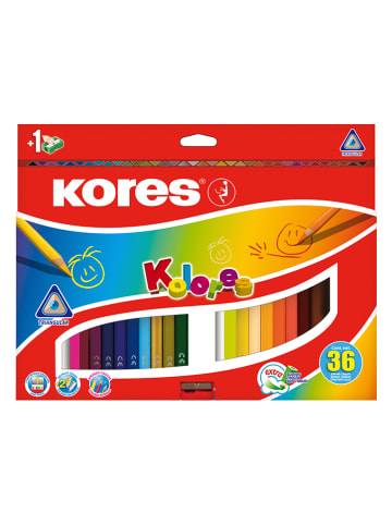 Kores Kredki (36 szt.) "Kolores"