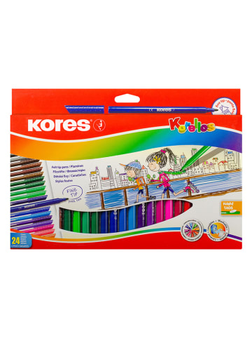 Kores Filzstifte "Korellos" - 24er Pack