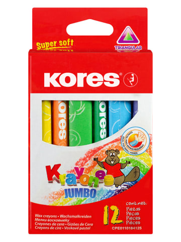 Kores Kredki (12 szt.) "Krayones"
