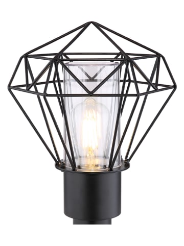 Globo lighting Ledbuitenlamp "Horace" zwart - (L)22,5 x (B)25,5 x (H)50 cm