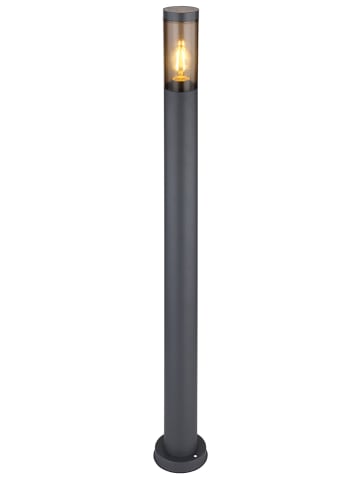 Globo lighting Ledbuitenlamp "Boston" antraciet - (H)110 x Ø 12,7 cm
