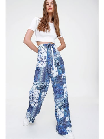 Trend Alacati Broek blauw