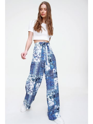 Trend Alacati Broek blauw
