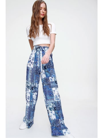 Trend Alacati Broek blauw