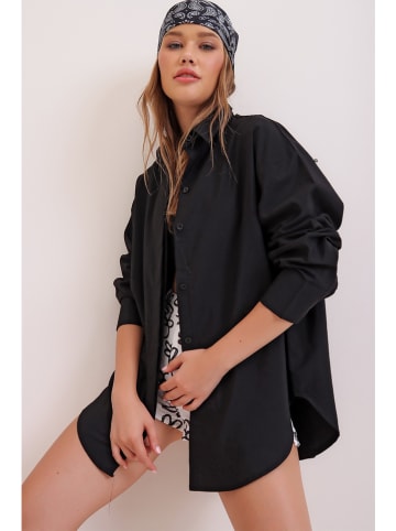 trendyol Bluse in Schwarz