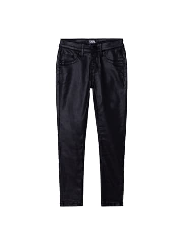 Karl Lagerfeld Kids Spodnie w kolorze czarnym