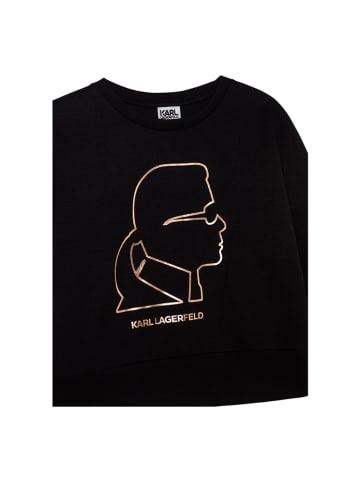 Karl Lagerfeld Kids Sweatshirt in Schwarz