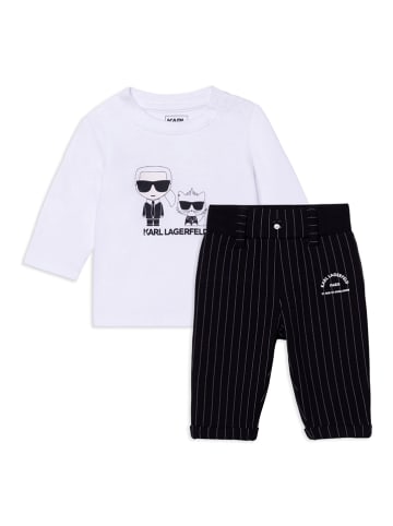 Karl Lagerfeld Kids 2tlg. Outfit  in Weiß