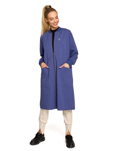 made of emotion Bluza w kolorze niebieskim
