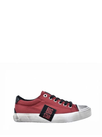 BIG STAR Sneakersy w kolorze czerwono-czarnym