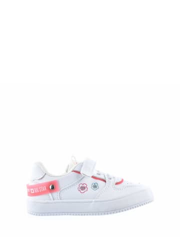 BIG STAR Sneakersy w kolorze biało-różowym