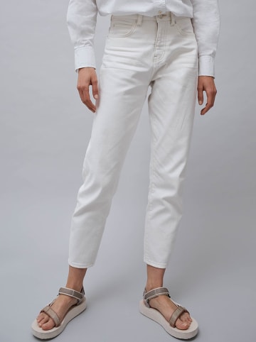 OPUS Dżinsy "Liandra" - Straight fit - w kolorze białym