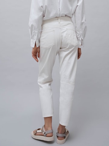 OPUS Dżinsy "Liandra" - Straight fit - w kolorze białym