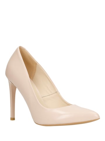 Wojas Leren pumps beige