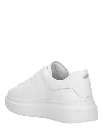 Wojas Leder-Sneakers in Weiß