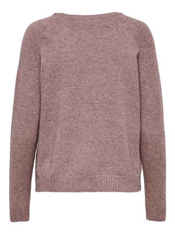 ONLY Sweter "Lesly" w kolorze szaroróżowym