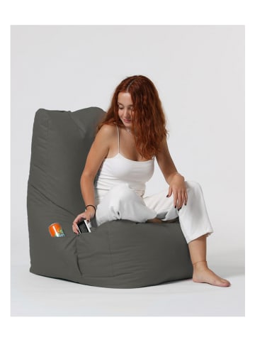 Scandinavia Concept Sitzsack in Anthrazit - (B)60 x (H)90 x (T)35 cm