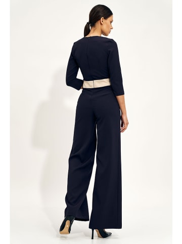 Nife Jumpsuit donkerblauw