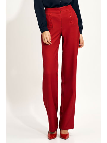 Nife Spodnie w kolorze czerwonym
