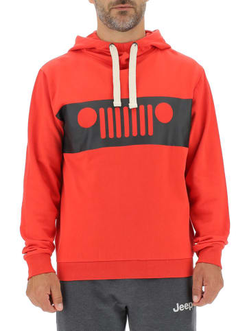 Jeep Bluza w kolorze czerwono-czarnym
