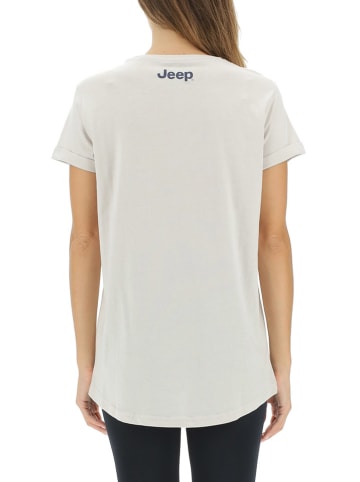 Jeep Koszulka w kolorze kremowym