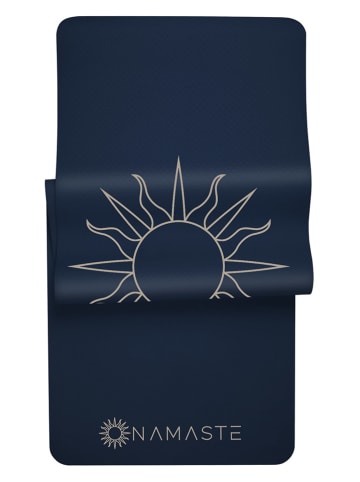 Onamaste Yogamatte in Dunkelblau
