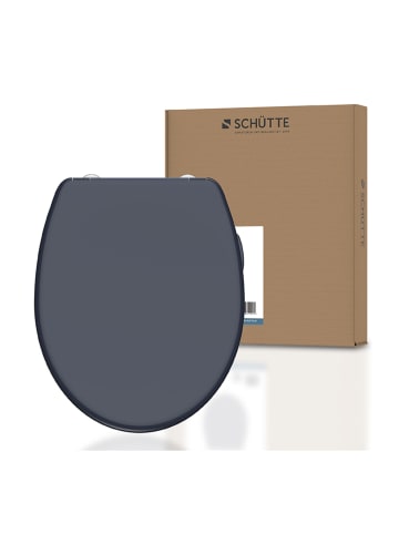 Schütte Toiletbril met softclose antraciet