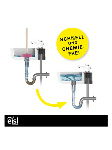 eisl since 1980 Ausgussreiniger in Pink - (H)40,5 cm
