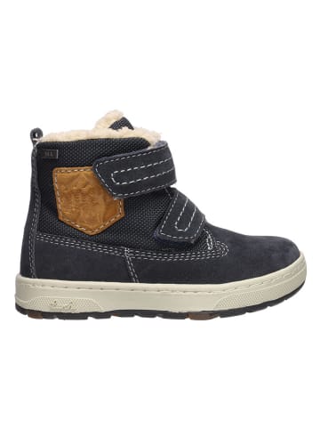 Lurchi Leren winterboots "Diego" donkerblauw