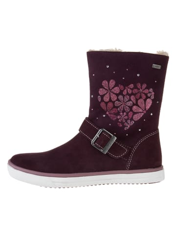 Lurchi Leder-Winterboots "Savi" in Bordeaux