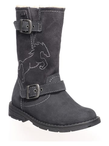 Lurchi Leren winterlaarzen "Heidi" grijs