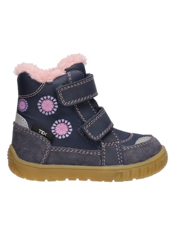 Lurchi Leren winterboots "Jasmina" donkerblauw