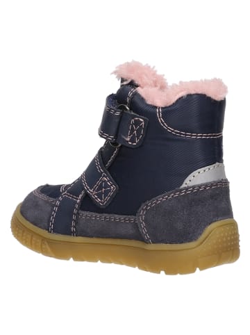 Lurchi Leren winterboots "Jasmina" donkerblauw