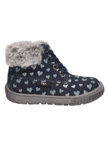 Lurchi Leder-Winterboots "Juxy" in Dunkelblau