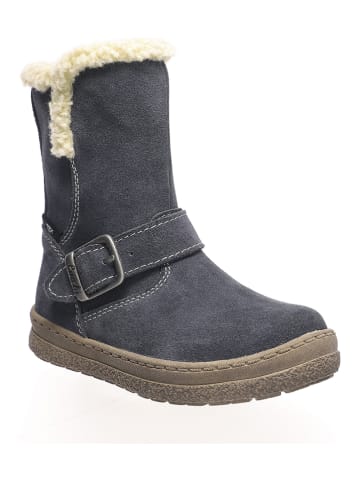 Lurchi Leren winterboots "Anna" donkerblauw