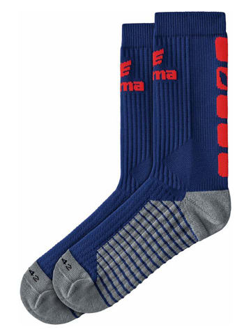 erima Trainingssokken "Classic 5-C" donkerblauw/rood